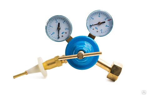Редуктор газового балона QUATTRO ELEMENTI QE-10G/12G/20G/35G/55G c2014 (1.5 bar) (640-469-024)